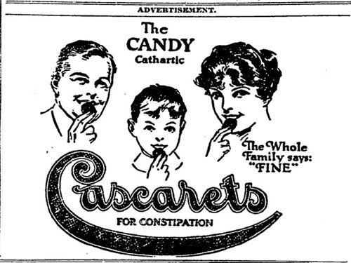 Humorous-Heads-Or-Tails-Cascarets-Laxative-Token